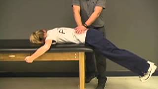 Prone Lumbar Instability Test [upl. by Hau]