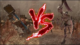 Hammerers Grudge Settlers VS Exalted Daemonettes of Slaanesh Total War Warhammer 3 [upl. by Roberts329]