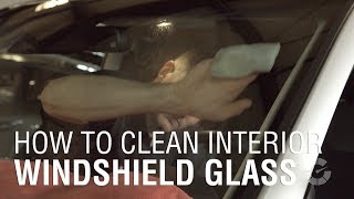 How To Clean Interior Glass  Autoblog Details [upl. by Iniretake]