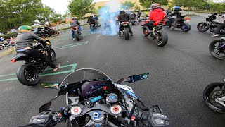 Cop Goes After Bikers in Group Ride [upl. by Roch196]