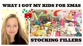 DIY GIFTS  WHAT I GOT MY KIDS FOR XMAS  STOCKING FILLER STUFFER IDEAS  BOY GIRL [upl. by Lizzie716]