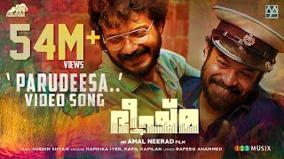 Parudeesa Video Song  Bheeshma Parvam  Mammootty  Amal Neerad  Sushin Shyam  Sreenath Bhasi [upl. by Ociral]