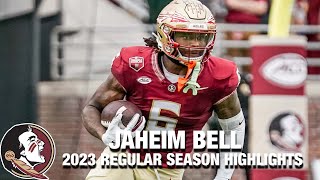 Jaheim Bell 2023 Regular Season Highlights  Florida State TE [upl. by Laetitia]