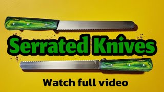 Serrated Knife introducing  Bread Cutting Knife  Cake cutting knife [upl. by Rafaelle]