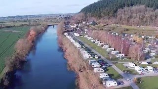 Lucksall caravan site river Wye Herefordshireuk [upl. by Eissirk808]