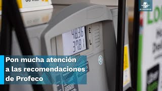 Según Profeco así debes pedir que te despachen la gasolina para que rinda más [upl. by Nohsreg]