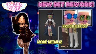 NEW STEAMPUNK SET REWORK  Royale High Update [upl. by Nita]