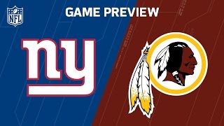 Giants vs Redskins  Odell Beckham vs Josh Norman  Move the Sticks  Week 17 Previews [upl. by Viridi]