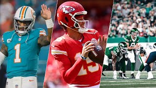 ACTUALIZACIÓN TUA TAGOVAILOA  Regresó el MAHOMES vertical  JETS vencen a PATRIOTS [upl. by Annodam]