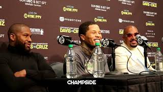 quotILL KO CRUZ IN REMATCH YOU THINK HE GAVE ME A DIFFICULT TIMEquot  GERVONTA DAVIS PRESS CONFERENCE [upl. by Quick132]