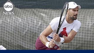 Wimbledon tournament underway Top tennis players take part in iconic competition [upl. by Ainos]