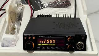 Kenwood TM701S VHFUHF 3030W Duzbuk Open [upl. by Haziza]