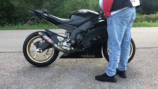 YAMAHA R6  SC PROJECT GP M2 [upl. by Jesher200]