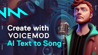 Voicemod Text to Song Free Online AI Music Generator  More songs and feats in 2023 [upl. by Damarra]