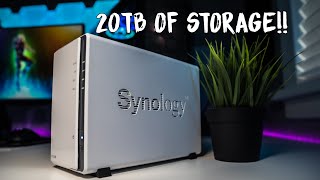 I Built a 20tb NAS  Synology DS220j amp 2X Seagate Ironwolf 10tb HDD [upl. by Mueller297]