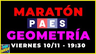 🔥REPASO GEOMETRÍA🔥  MARATÓN PAES 2023 [upl. by Berard]