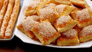 Kue ini kalau beli mahal ayo bikin sendiri dengan cara termudah Homemade Puff Pastry  Kue Lebaran [upl. by Hsital]