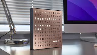 Auraglow LED Illuminated Word Clock [upl. by Locklin248]