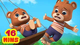 Bhalu Ro Raha Hai Bandar Majaak Kar Raha hai  Hindi Rhymes for Children  Infobells [upl. by Analahs971]