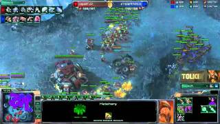 SC2D49 TvZ TLO VS DarkForce [upl. by Annailuj684]