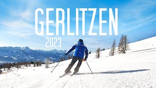 Gerlitzen Ski Jan 2023  Wörthersee Finsterbach Pollinger Hütte [upl. by Aohk]