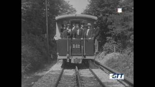 Tranvia elettrico a dentiera Sassi  Superga Torino 1935 [upl. by Dugan]