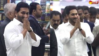 CM YS Jagan Visuals at Renigunta Airport  Narendra Modi Tirupati Tour  SakshiTVLIVE [upl. by Yodlem]