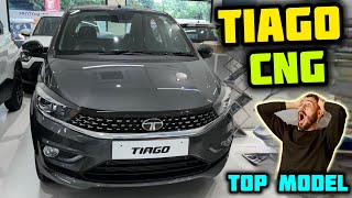 Tata Tiago CNG Top Model 2024 ✅ Tata Tiago XZ Plus CNG 2024 Model ✅ Tiago CNG [upl. by Ednutabab]