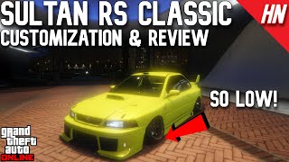 NEW Karin Sultan RS Classic Customization amp Review  GTA Online [upl. by Oicelem]