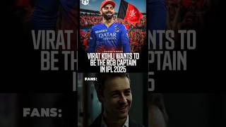 Virat Kohli as RCB Captain 🥹 ipl2025 rcb viratkohli shorts [upl. by Ru]