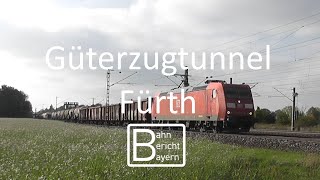 Wenn Güterzüge zu laut sind  Der Güterzugtunnel Fürth [upl. by Milson]