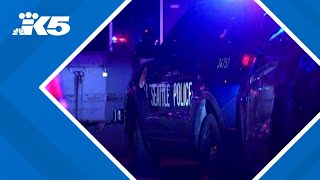 Police searching for suspect in Seattle apartment stabbing [upl. by Rosmunda]