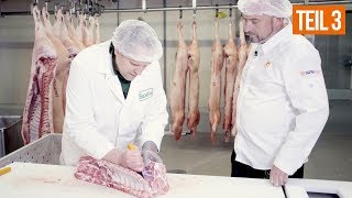 🥩 Fleischzerlegung lernen Das Schwein Teil 3  Rücken [upl. by Lenci]