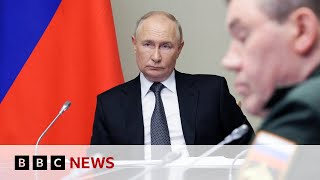 Putin vows to kick the enemy out as Ukraine pushes into Russian territory  BBC News [upl. by Yatnwahs635]