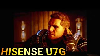 Hisense U7G GamingXbox Series XGears 5 [upl. by Kathi649]