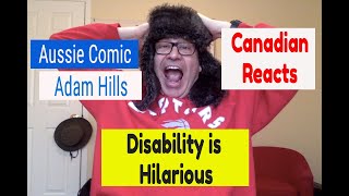 Adam Hills Aussie ComedianCanadian Reaction [upl. by Kyred]