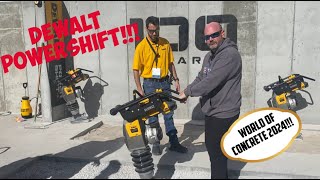 Dewalt Power Shift Batteries at World of Concrete 2024 [upl. by Ytsim]