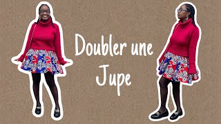 ✂️Comment doubler une jupe ✂️ [upl. by Vivie]