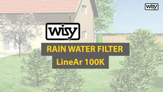 Rainwater filtration with WISY LineAr 100 K english [upl. by Feledy472]