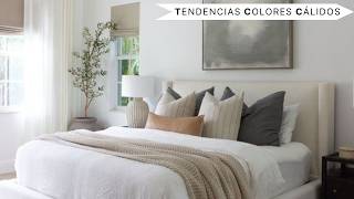 TENDENCIAS COLORES CÁLIDOS IDEAS DE DECORACIÓN COLORES CÁLIDOS Design Trends IDEAS WITH WARM COLORS [upl. by Ojyma]