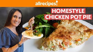 How to Make Homemade Chicken Pot Pie  You Can Cook That  Allrecipescom [upl. by Pas173]