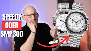 WELCHE WEISSE OMEGA  Speedy vs SMP300 [upl. by Obel899]