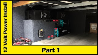 Promaster Van Build 2500 159WB – DIY– 12V Power Install – Part 32 [upl. by Ennaxxor69]