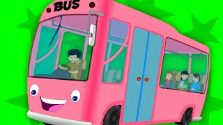 The Wheels On The Bus  Nursery Rhymes  Songs For Kids  Baby Videos [upl. by Otxis]