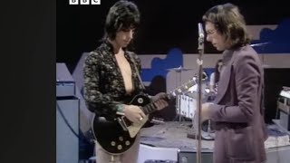 Jeff Becks Gibson Oxblood Les Paul Guitar  1974 BBC archive [upl. by Osterhus]