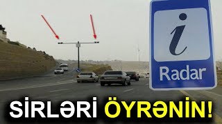 Radarlar avtomobilinizin sürətini neçə metrdən ölçə bilir  Sirləri öyrənin [upl. by Zysk]