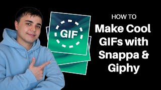 How to Make Cool GIFs with Snappa amp Giphy [upl. by Moon]