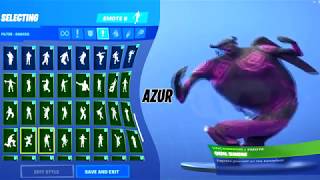 ALL 150 FORTNITE DANCES BASS BOOSTED [upl. by Ashli]