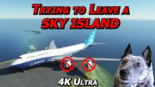 2 Engine OVERLOADED Short Runway Takeoff Challenge from a SKY ISLAND  Real Pilot Plays MSFS [upl. by Belle]