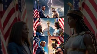 Obama Harris and Trump as American Gods [upl. by Maon]